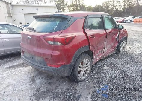 2021 Chevrolet Trailblazer Fwd Ls из США, поврежденный, VIN KL79MMS25MB128615